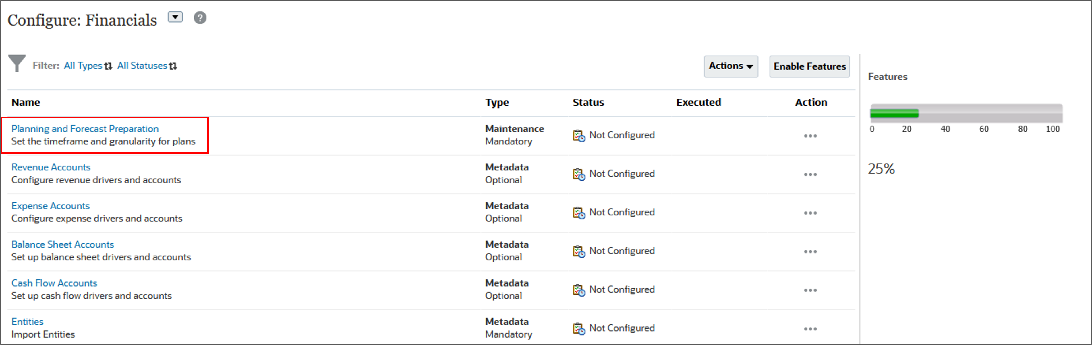 Configure Page